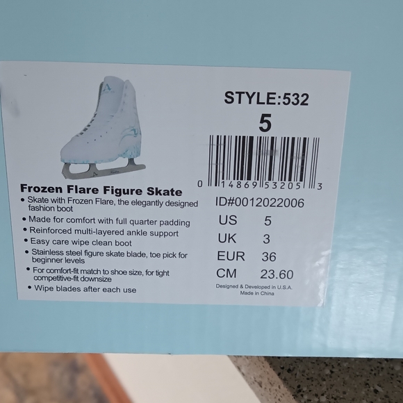 *New, in box* American Athletic women's figure skates - Picture 5 of 5